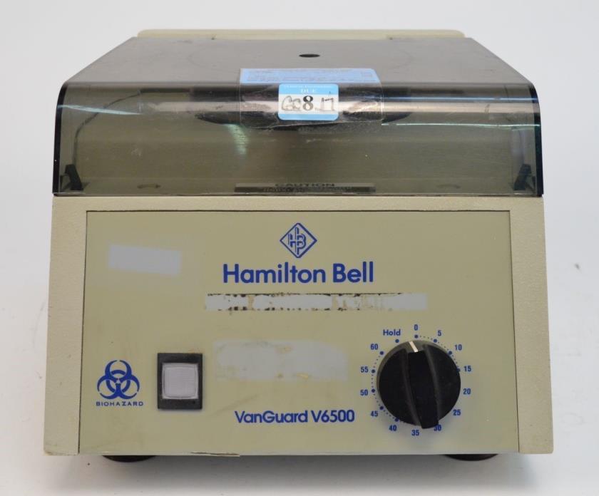 Hamilton Bell VanGuard V6500 Fixed Angle Bench Top Centrifuge 2