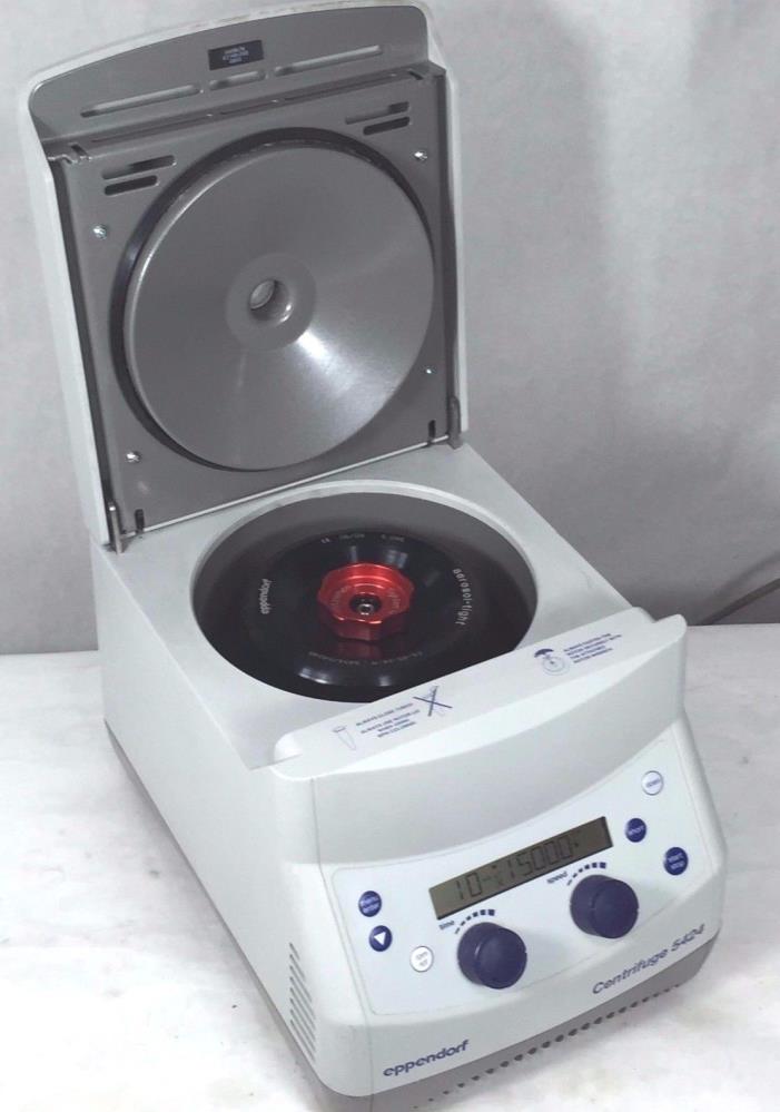 Eppendorf 5424 Centrifuge w/ Rotor FA-45-24-11 & Lid Microcentrifuge