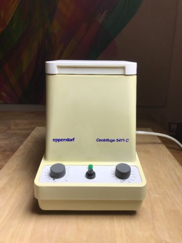 Eppendorf 5415C Laboratory Centrifuge W/ F-45-18-11 5402 Rotor