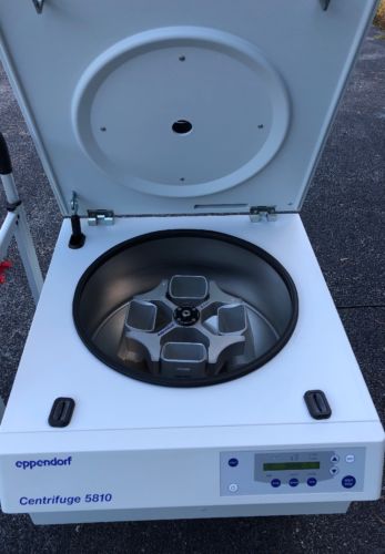 Eppendorf 5810 Centrifuge w/ A-4-44 Rotor Excellent Condition