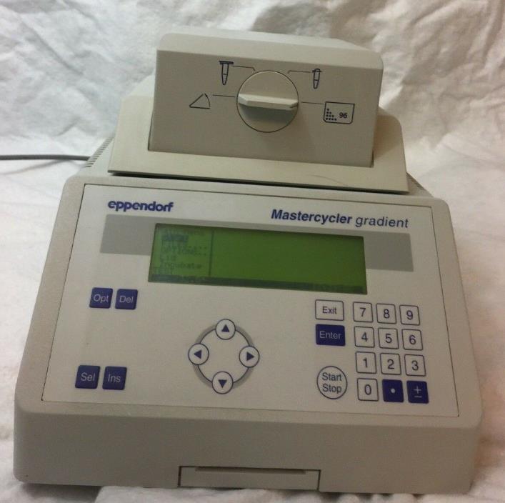 Eppendorf 5331 MasterCycler Gradient PCR Thermal Cycler 96-Well Block, Working!