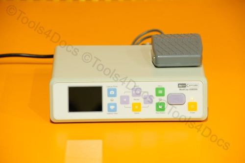 MediCap USB200 Medical Still Image & Video Recorder w/foot-switch
