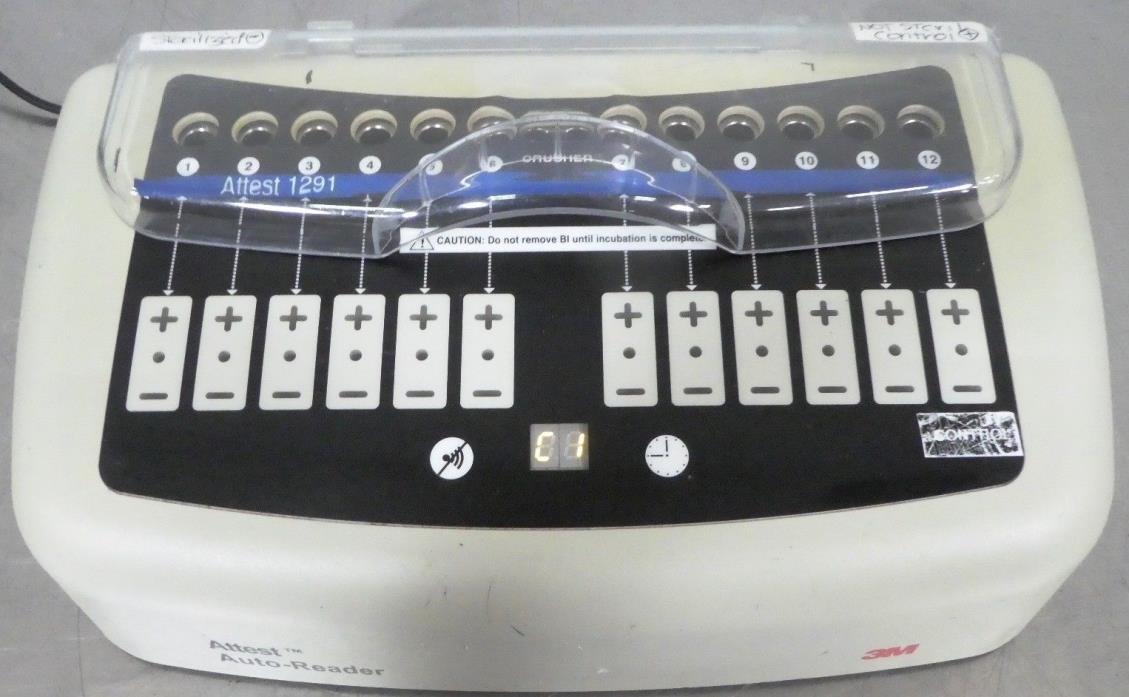 R153250 Attest Auto-Reader 3M Model 290 Steam Biological Indicator System