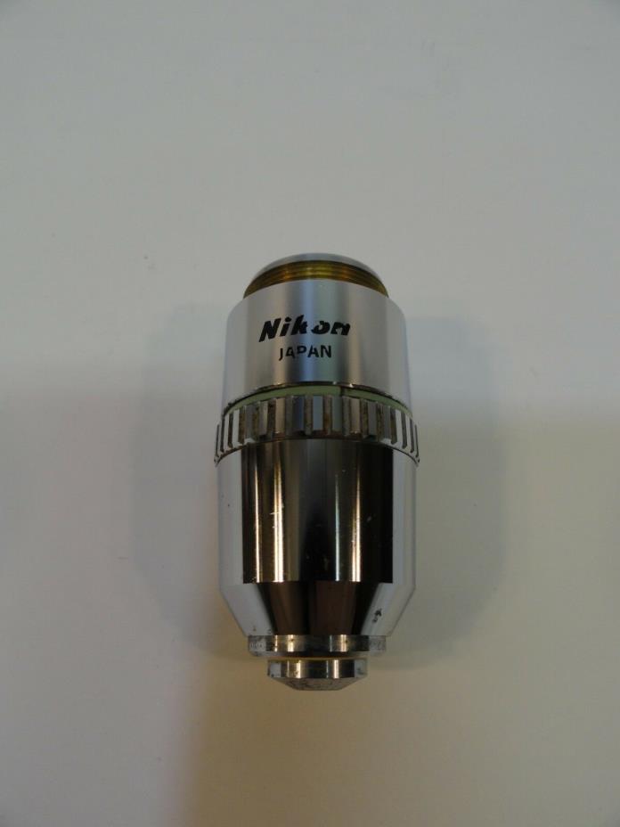 Nikon E Plan 40x/0.65 Microscope Objective 160/0.17 Labophot Optiphot