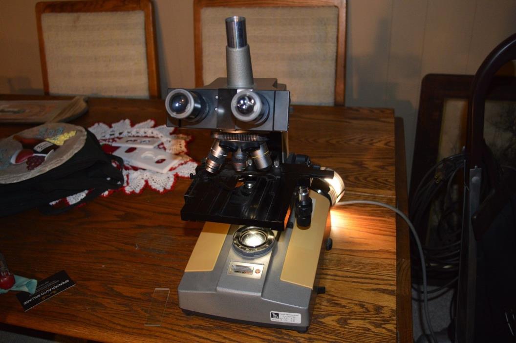 Olympus BHA Microscope w/ Objectives and Eyepieces microscope