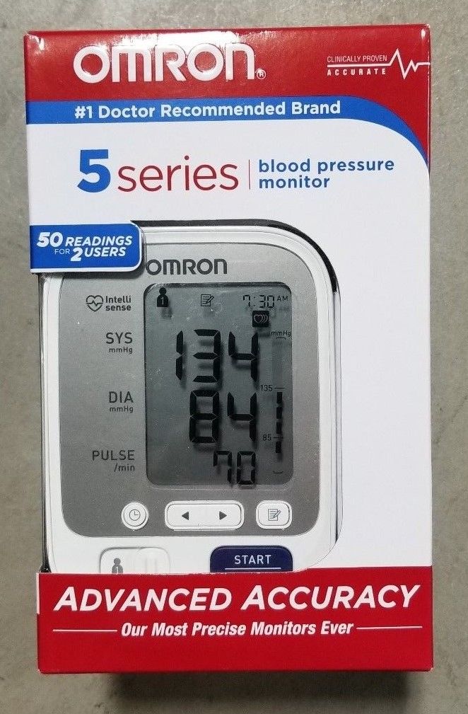 OmRon Blood Pressure Monitor - 5 Series - BP742N - New In Box