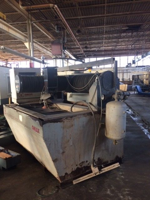 Omax Waterjet model 2652 Jet Machining Center