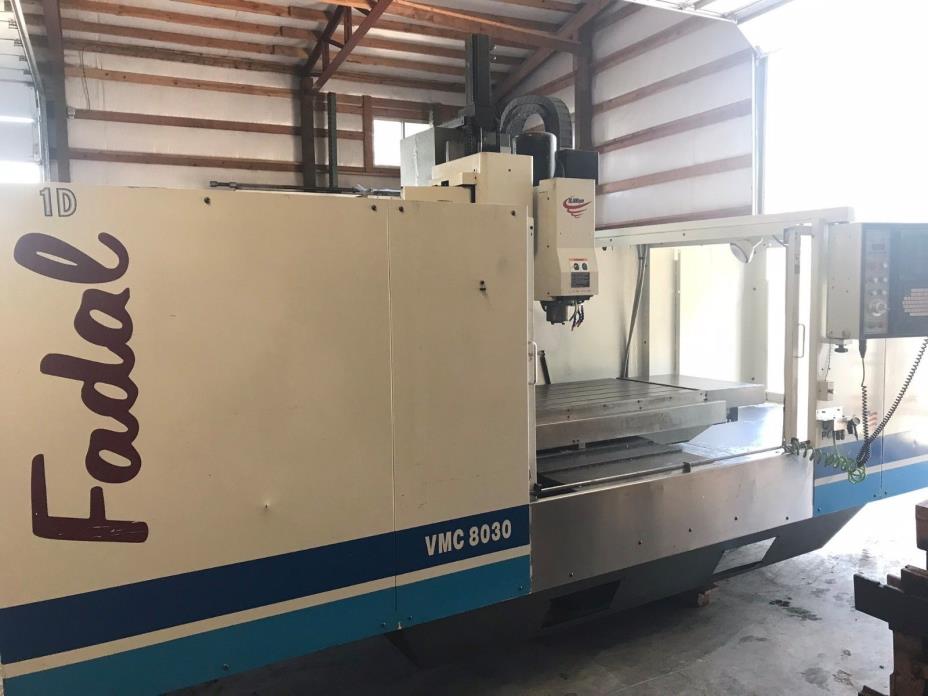 Fadal 8030 VMC 10000 RPM Vertical Machining Center with 4 Axis Table Haas