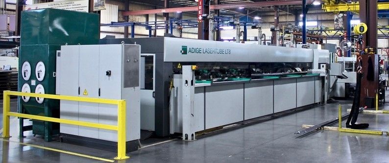 USED BLM GROUP ADIGE LT8 LASER TUBE CUTTING SYSTEM