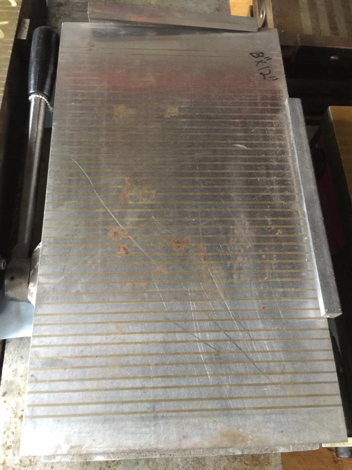 Kanetsu KMT 2035 A Permanent Magnetic Chuck, 8