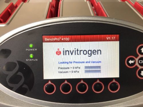 Invitrogen Bench Pro 4100 Card Processing Station V1.17 No Errors
