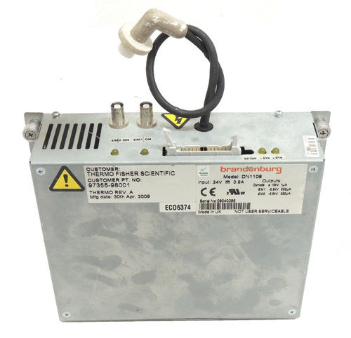 Thermo Multiplier Dynode 15KV 2.5KV Power Supply 97355-98001 Brandenburg DN1106