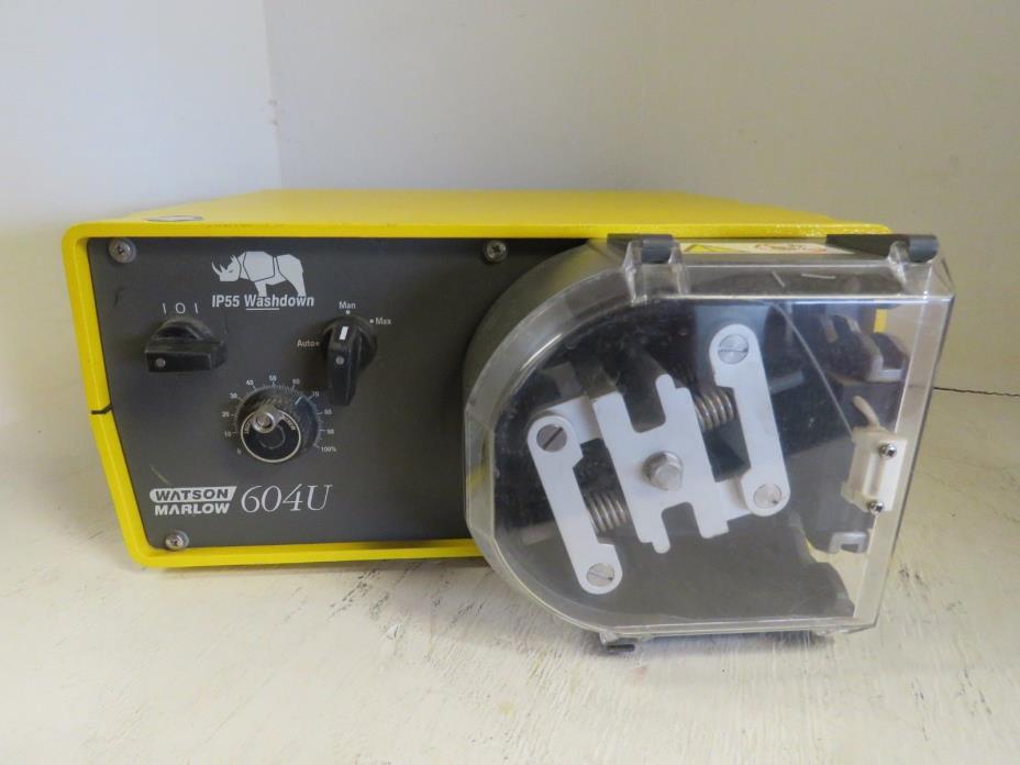 Watson Marlow 604U IP55 Washdown Peristaltic Pump Variable Speed