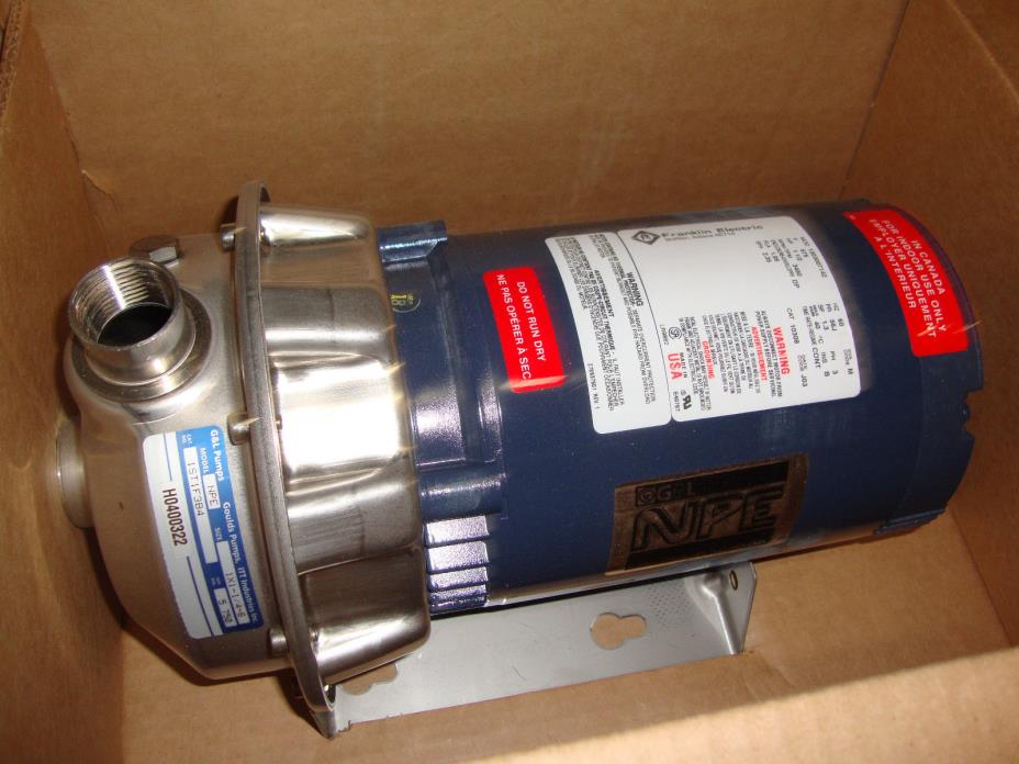 Goulds 1ST1F3B4 G&L NPE CENTRIFUGAL PUMP Sku 2