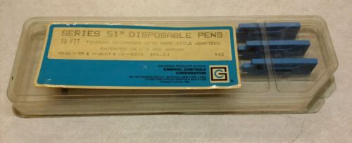 Graphic Controls Pens 82-51-6013-03  NEW