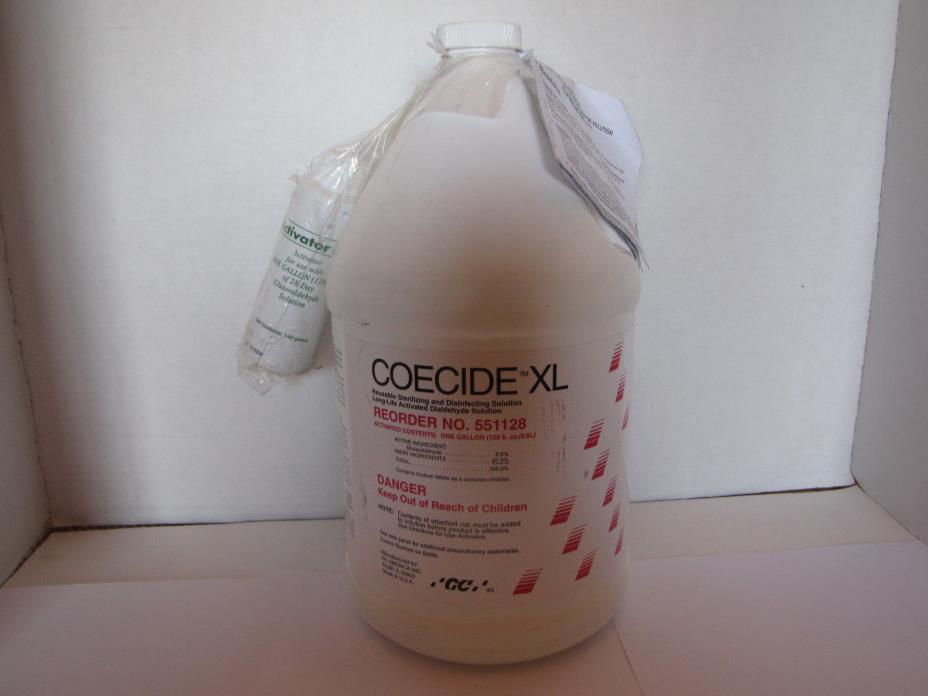 GC COECIDE XL Sterilizing & Disinfecting Solution 2.5% 1 Gallon 551128