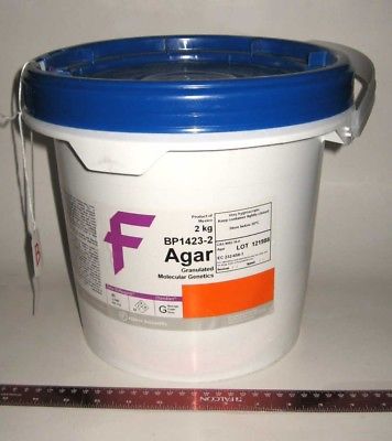 $800 Value 2 kg Sealed Container Fisher Scientific Granulated Agar (b)