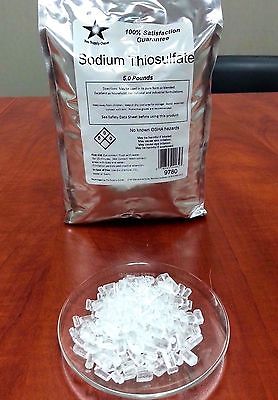 Sodium Thiosulfate Photo Grade 15 Lbs Consists of 3- 5 Lbs Bags 9782