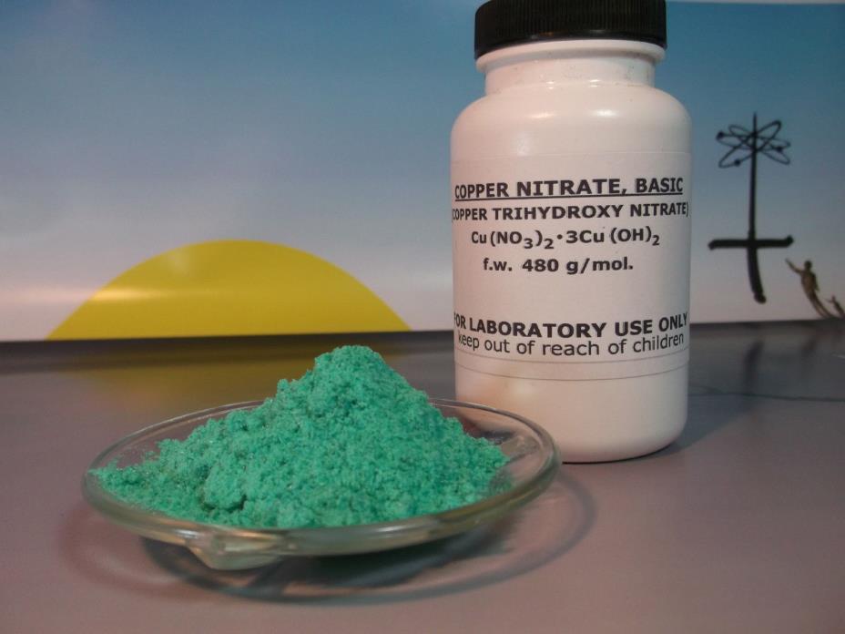 COPPER NITRATE, BASIC 4 ounces