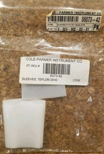 Cole Parmer 29/42 Teflon Sleeves 6 Pack