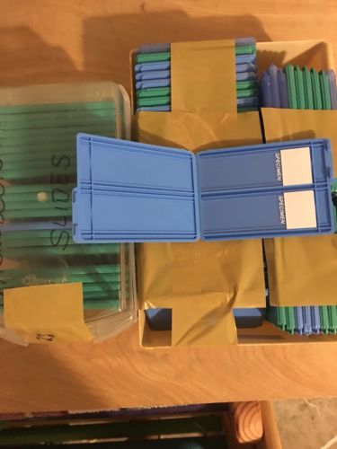 Microchip storage cases with 2 slides enclosed--130 cases.