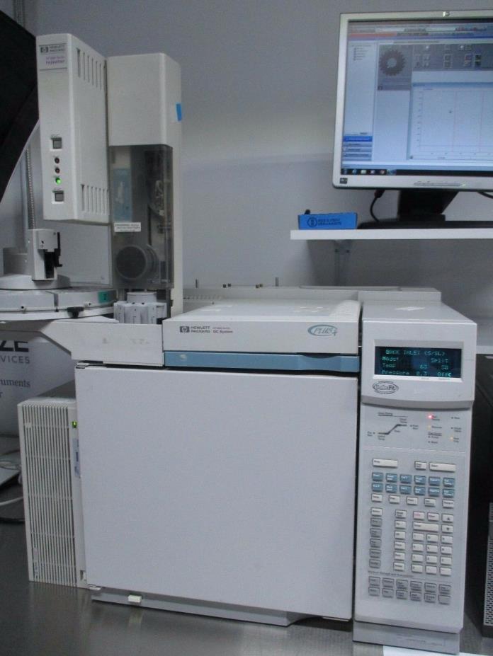 Agilent HP 6890 Plus GC FID Tested Computer loaded  chemstation B04.03 Software