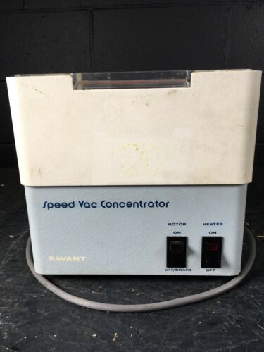 Savant SpeedVac Concentrator Model: SVC100H w RH-40-11 Tray. Sl