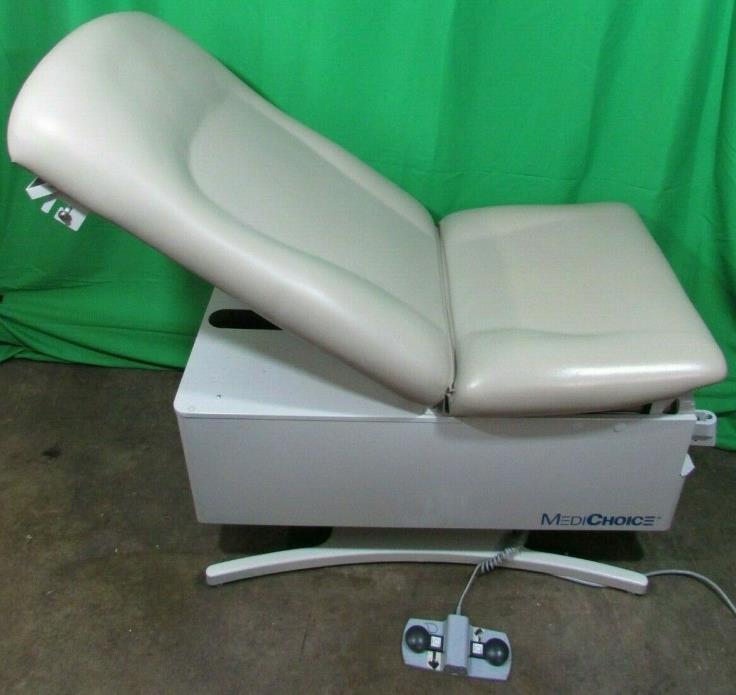 MEDICHOICE Medical 4070 Exam Power TABLE High / Low Bariatric Table Chair 600 Lb