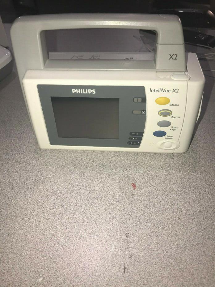 PHILIPS INTELLIVUE X2 PATIENT MONITOR PN: M4607A