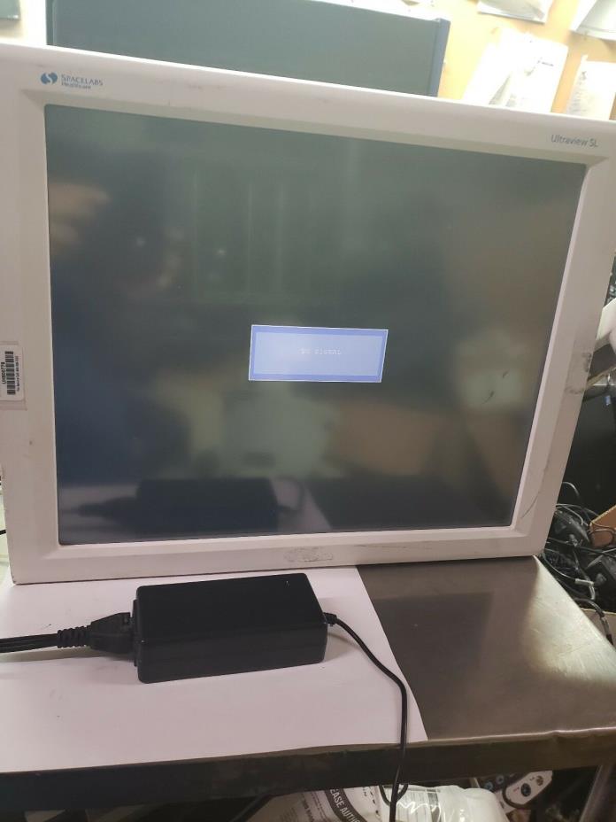 Spacelabs Medical Ultraview SL Monitor 94266 + Power Supply