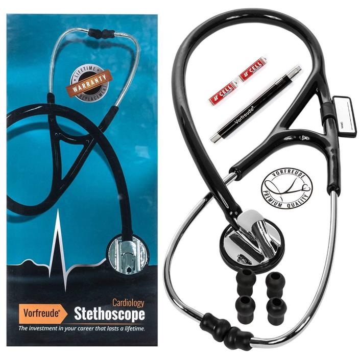 Master Cardiology Stethoscope Black 27
