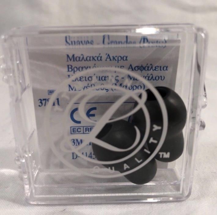 3M™ Littmann Large Snap Tight Soft-Sealing Eartips, Black