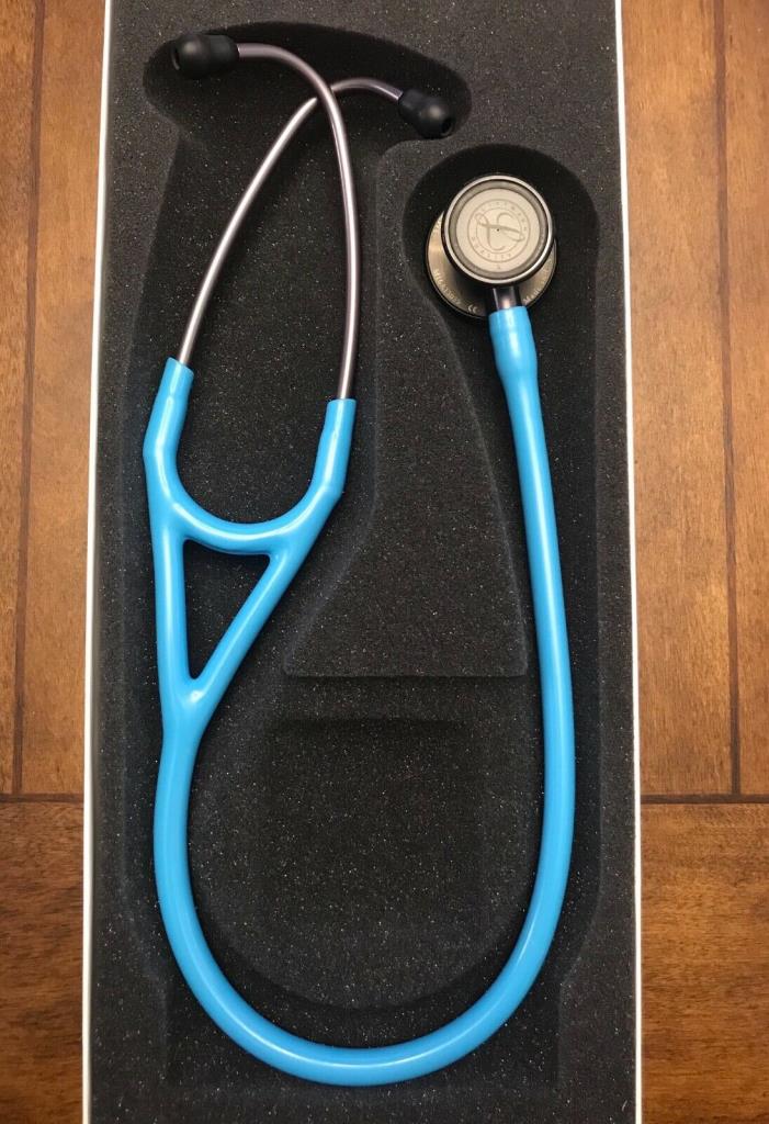 Littmann Cardiology III Stethoscope Turquoise/Smoke Finish - Excellent Condition