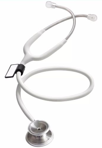 MDF Instruments MD One Stainless Steel Premium Dual Head Stethoscope - WHITE