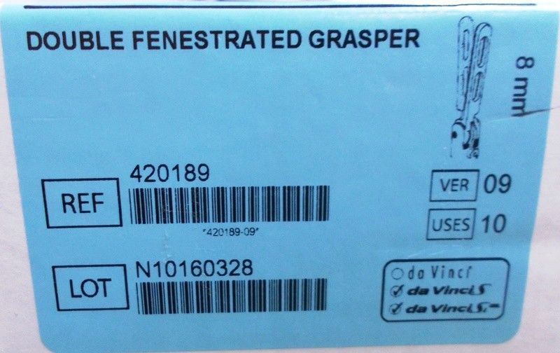 INTUITIVE SURGICAL Da Vinci S 420189 DOUBLE FENESTRATED GRASPER