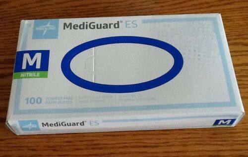 Medline Mediguard Medium Powder Free Exam Gloves