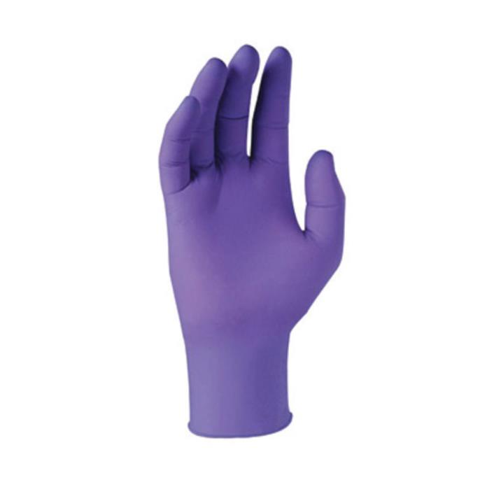 Kimberly Clark Sterilized Purple Nitrile Sterile Gloves Piercing Exam Surgery