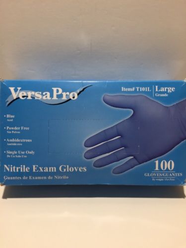 Nitrile Exam Glove, Non-Latex, Powder Free, Large