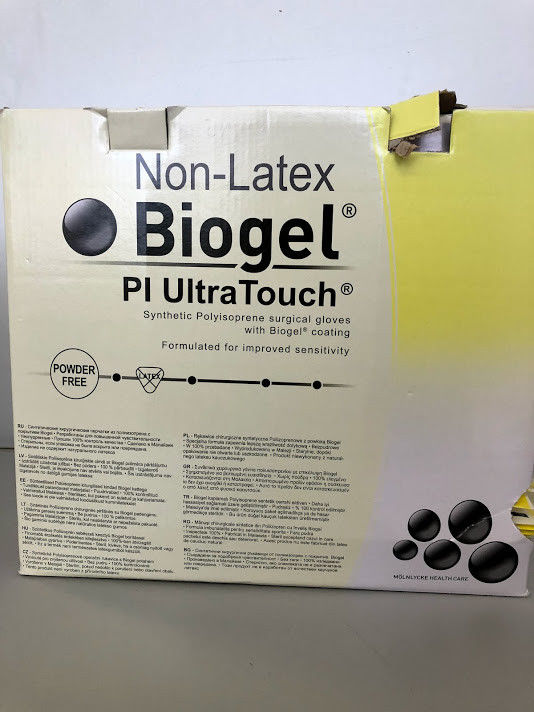 Non-Latex Biogel 41175 PI Ultra Touch Synthetic Polyisoprene Surgical Gloves (x)
