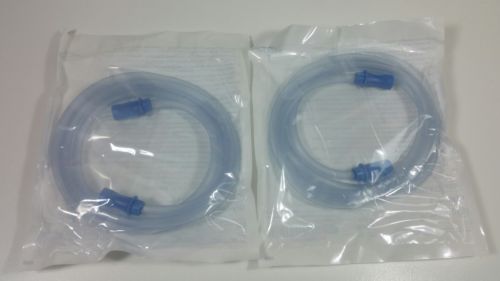 Lot of 2 Medline Non-Conductive Connecting Tubing Latex Free 6' Length Oxygen