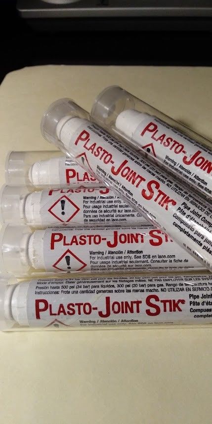 6 pack Plasto Joint Stik Thread Sealant 1.25 oz - 11775