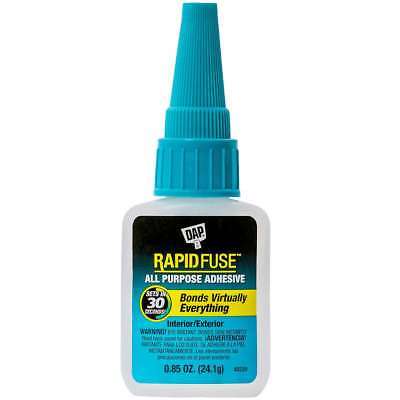 DAP Rapid Fuse All Purpose Glue .85oz Clear 070798001558
