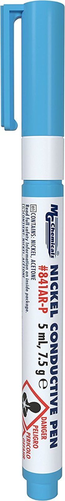 Nickel Conductive Pen Silver Ink Repair Writer Paint Conect Surface Fast Dry NEW