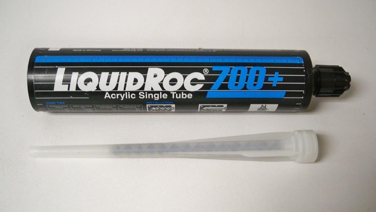 MKT Anchor Bolt Fastening 700+ Liquid Roc Acrylic Single Tube 10oz 7620010