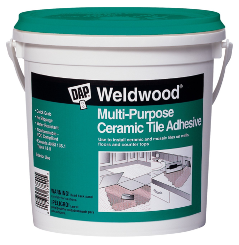 Dap 25190 Weldwood Multi-Purpose Ceramic Tile Adhesive, 1-Quart