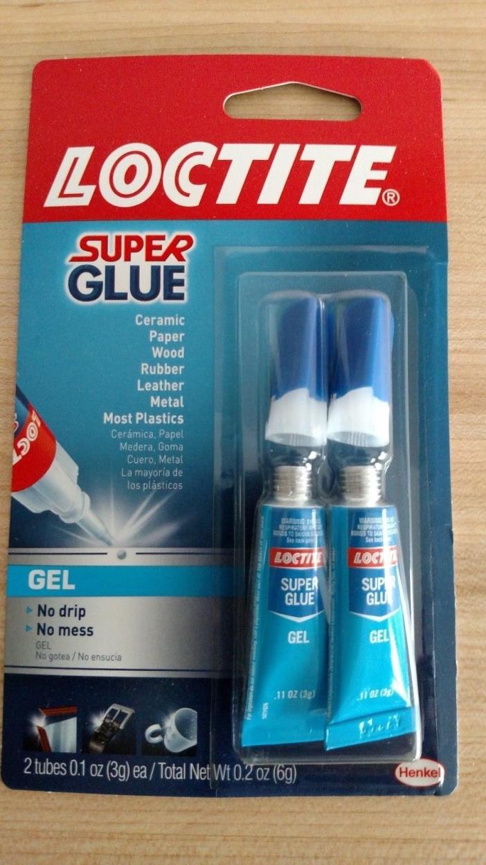 Super Glue Loctite Brand Two Tubes