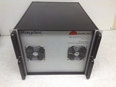 Raydec Daystar RD-3200 Multi-Tracer IV Slave Unit Photovoltaic I-V Curve RD3200