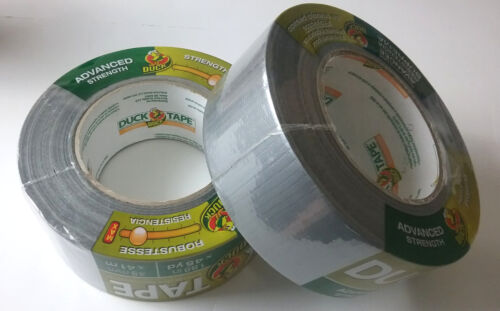 Duck Brand Duct Tape 2 Rolls 1.88 inches by 45Yards Per Roll (90 Total) Silver