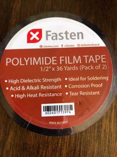 XFasten Polyimide Film Tape 2 pack