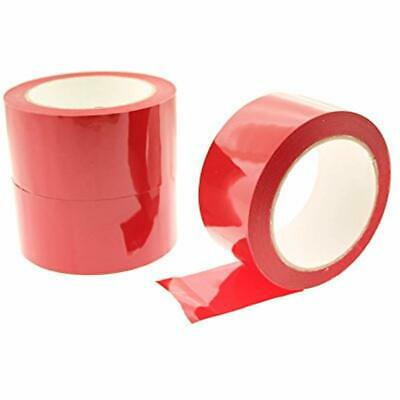 3pk 2" In X 60 Yd Red House Wrap Tape Sheathing Building Wrapping Housewrap